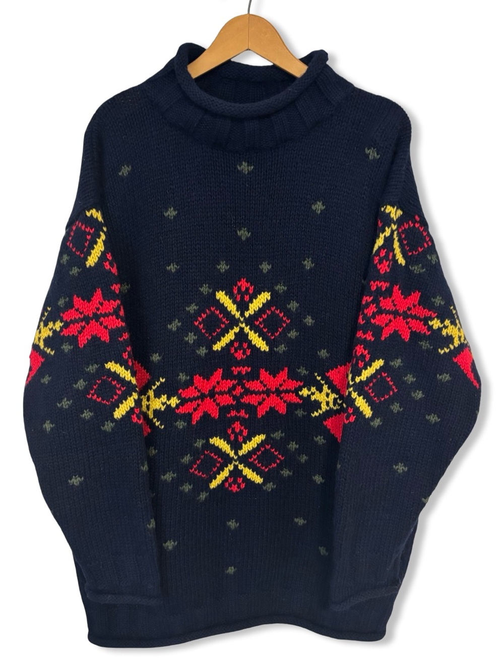 Vintage 90s Pattern Knit Sweater